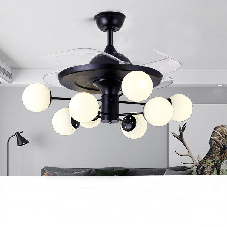 Nordic Ceiling Fans With LED Light Remote Control Ceiling NatalizHomeShop