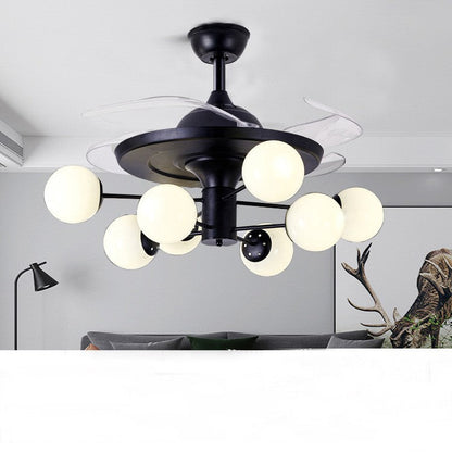 Nordic Ceiling Fans With LED Light Remote Control Ceiling NatalizHomeShop