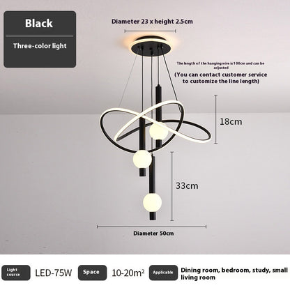 Lollipop Chandelier Bedroom Light Home Indoor Chandelier Pendant Lamp CJ