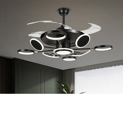 Nordic Ceiling Fans With LED Light Remote Control Ceiling NatalizHomeShop