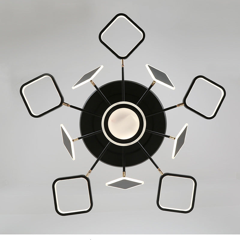 Nordic Ceiling Fans With LED Light Remote Control Ceiling NatalizHomeShop
