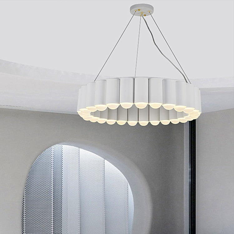 Nordic Chandelier Simple Modern Living Room Lamp Duplex Villa Bedroom Study CJ