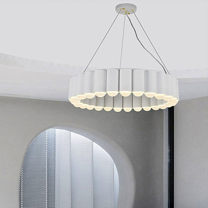 Nordic Chandelier Simple Modern Living Room Lamp Duplex Villa Bedroom Study CJ