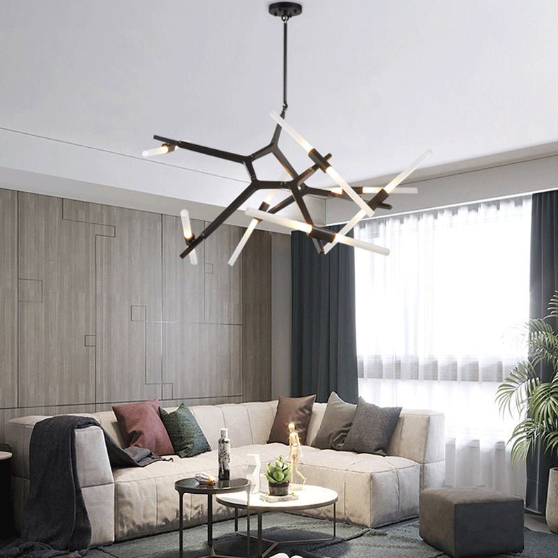 Modern Irregular Living Room Minimalist Dining Room Chandelier CJ