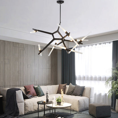 Modern Irregular Living Room Minimalist Dining Room Chandelier CJ