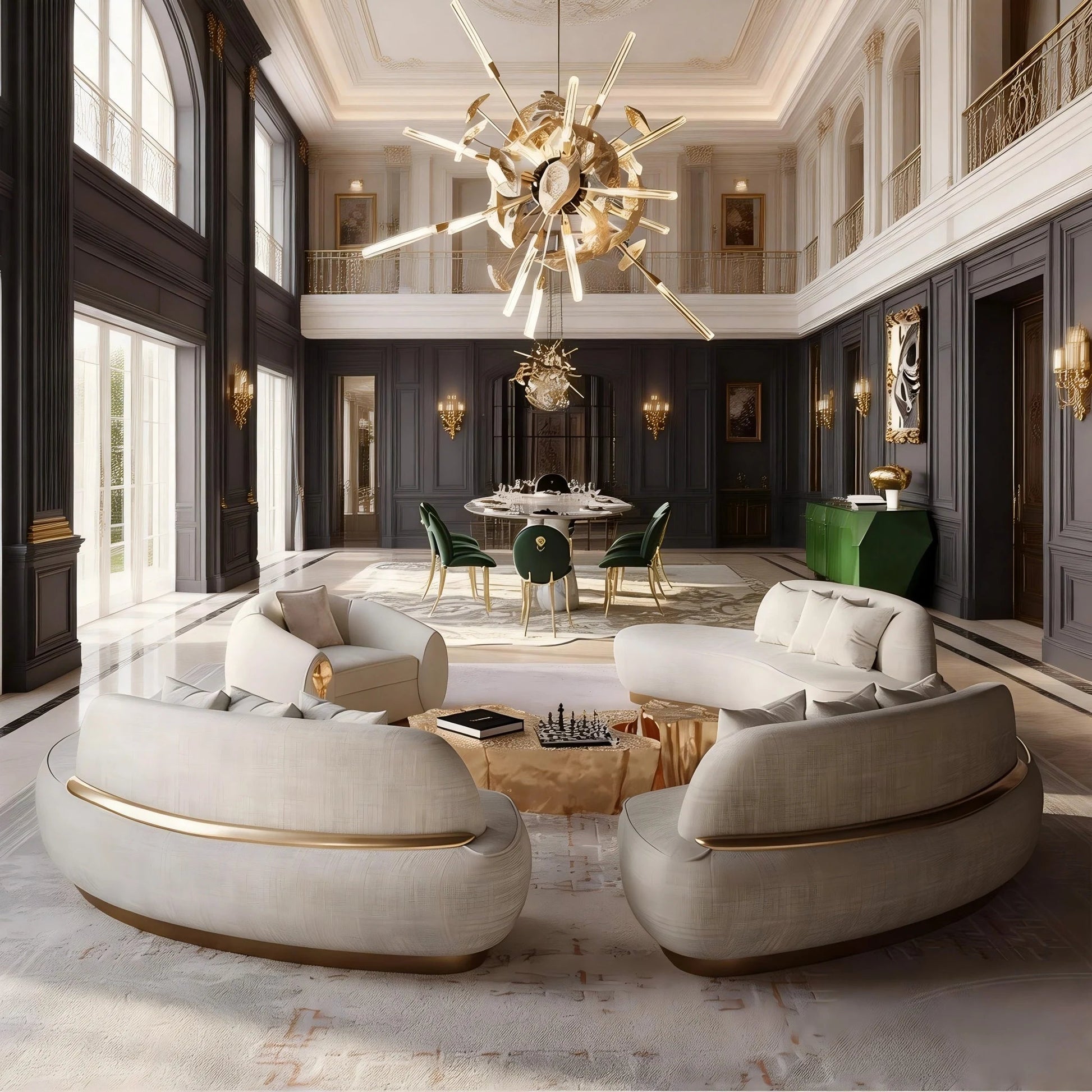 Modern Luxury Furniture Curved Sofa Living Room Sofa Set Furniture Luxury Couch Living Room Sofa Arado