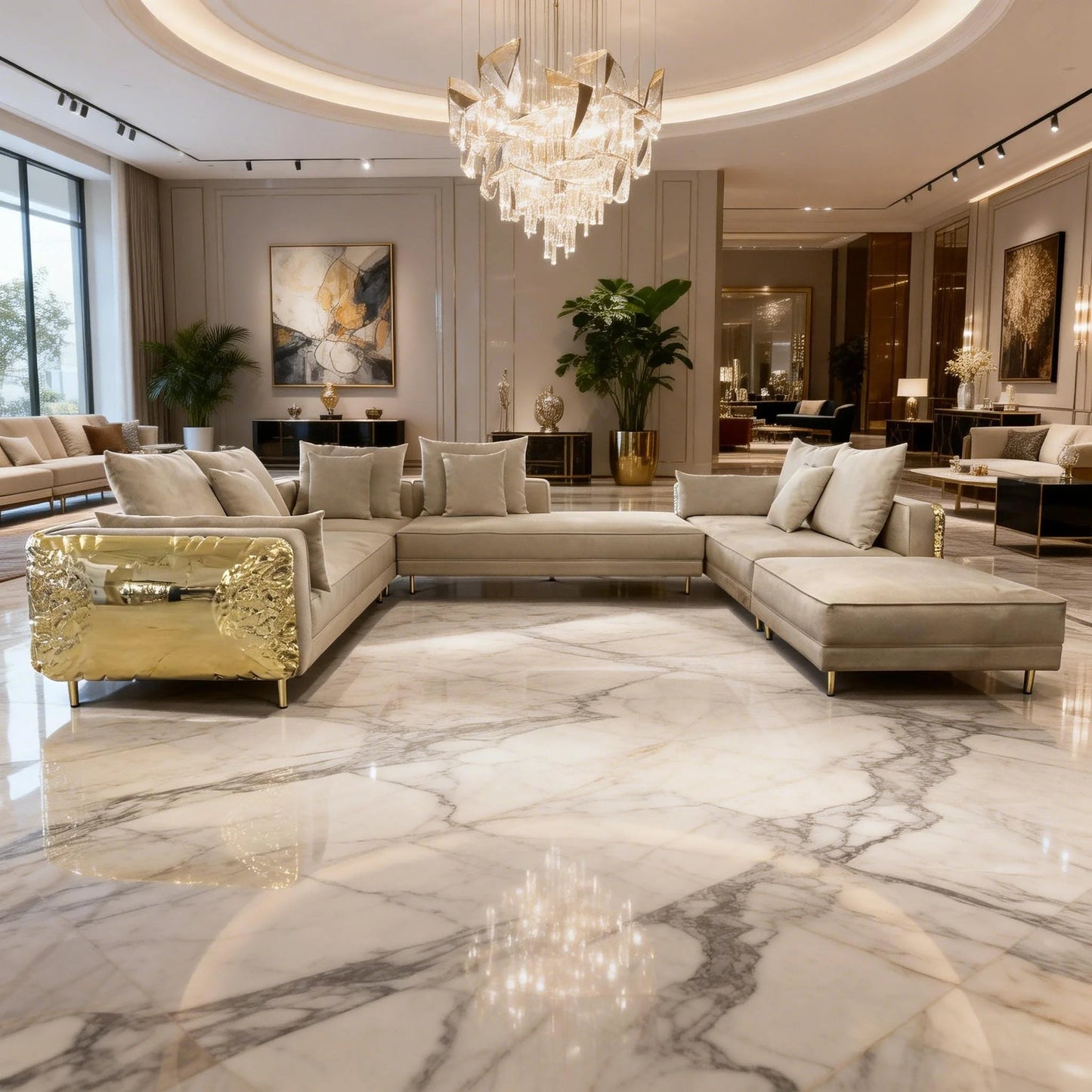 High End Luxury Furniture Living Room Set Italian Luxury Living Room Sofa Set Furniture Living Room Luxury Brass Sofa Set Arado