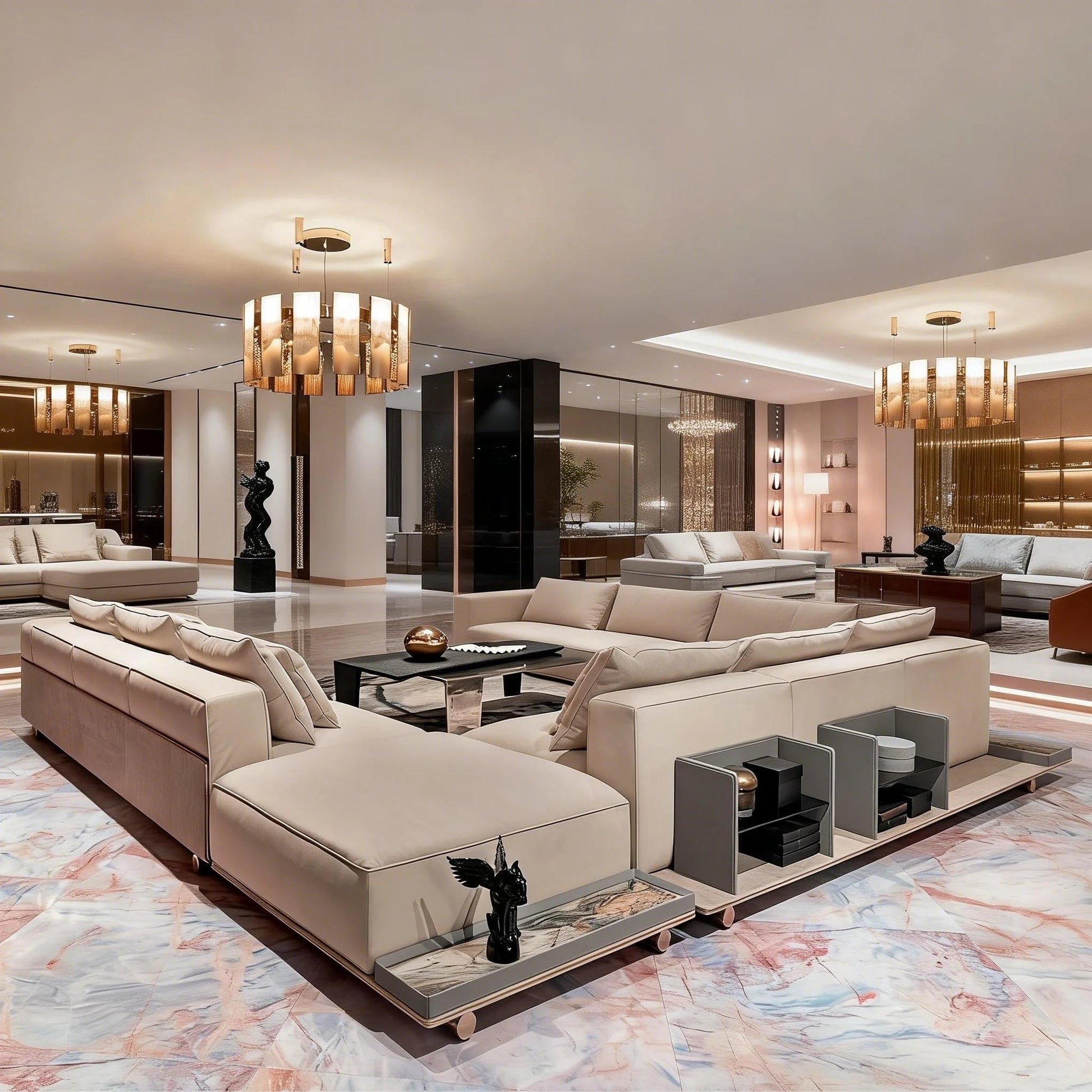 Italian Design Furniture Living Room Set Luxury Living Room Sofa Set Living Room L Shape Sectional Sofa Arado