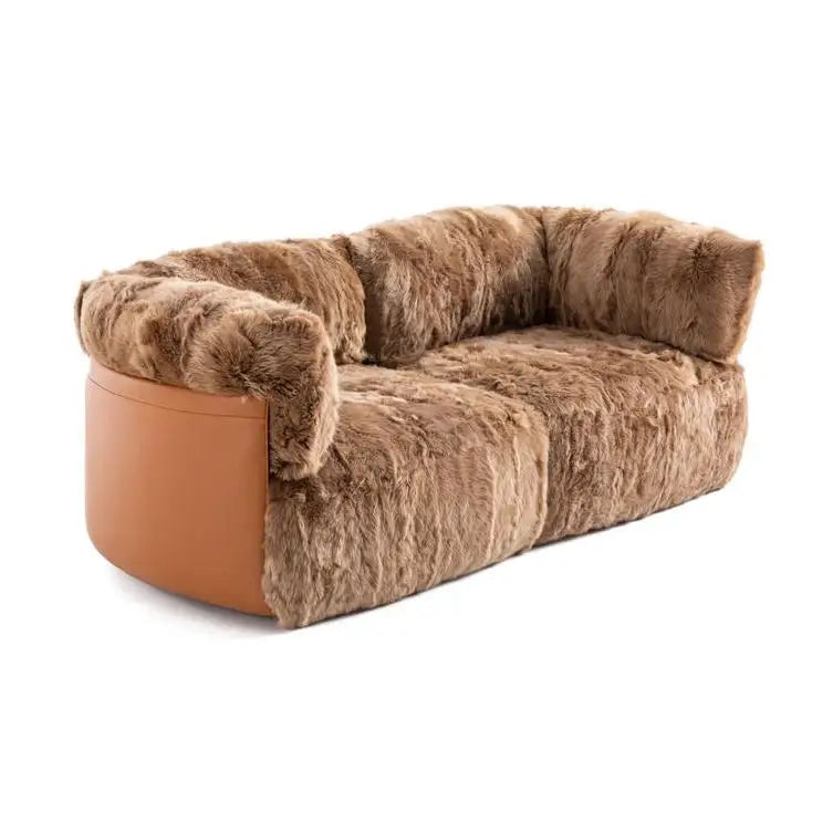 Italian Luxury Sectional Sofa Set Modern Villa Furniture Living Room Comfortable Fabric Sofa Arado