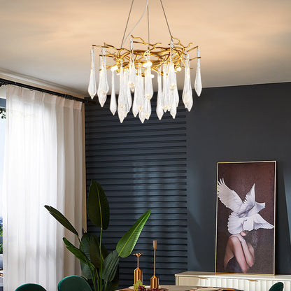 Modern Light Luxury Living Room Chandelier CJ