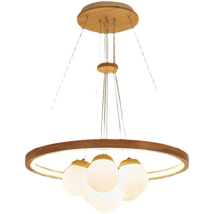Full-spectrum Solid Wood Bedroom And Dining Room Lamp CJ