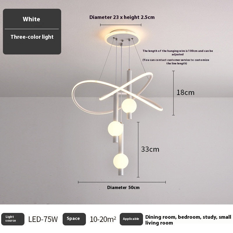 Lollipop Chandelier Bedroom Light Home Indoor Chandelier Pendant Lamp CJ