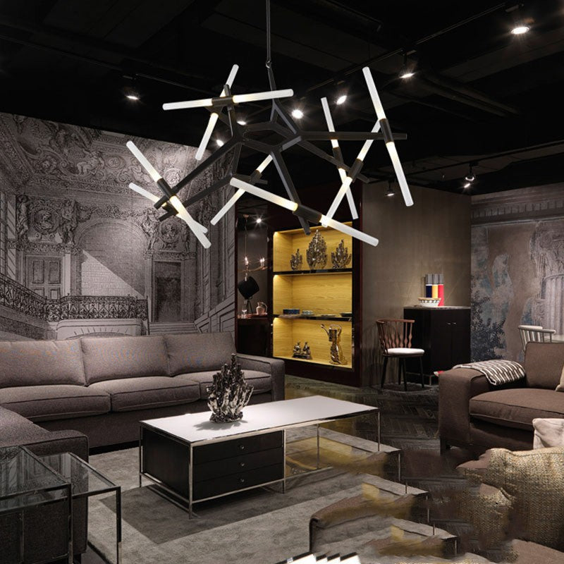 Modern Irregular Living Room Minimalist Dining Room Chandelier CJ