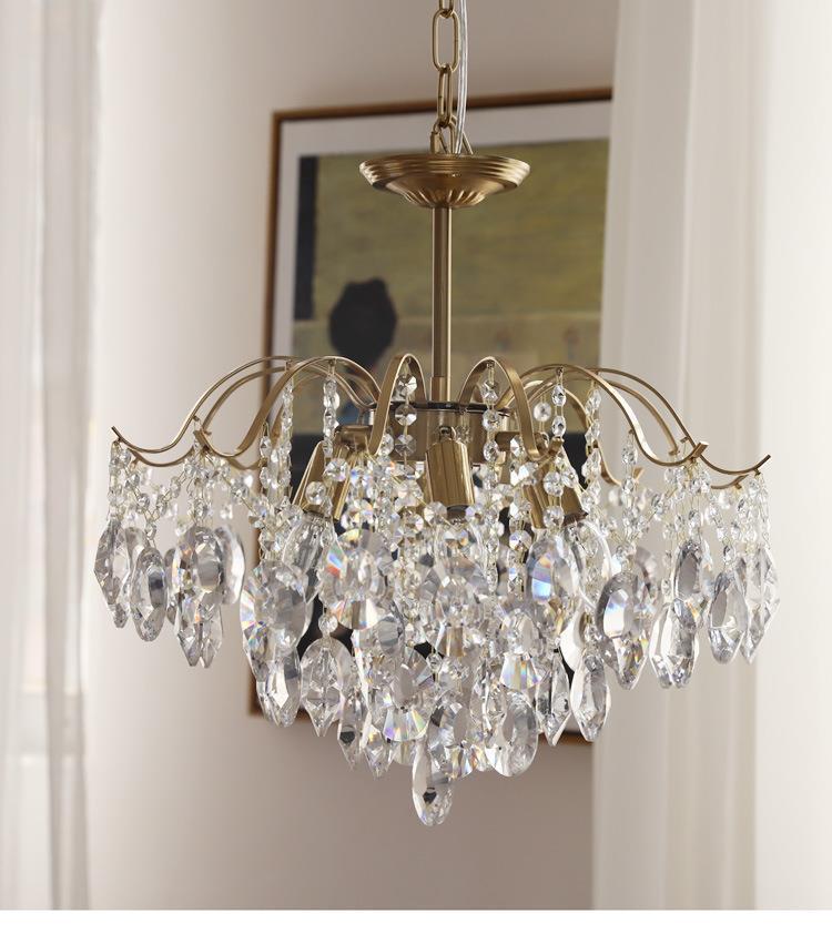 Full Spectrum Eye Protection Romantic Crystal Chandelier CJ