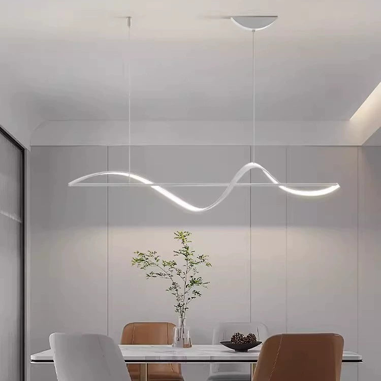 Italian Minimalist Line Restaurant Chandelier CJ