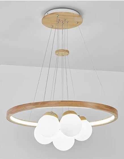 Full-spectrum Solid Wood Bedroom And Dining Room Lamp CJ