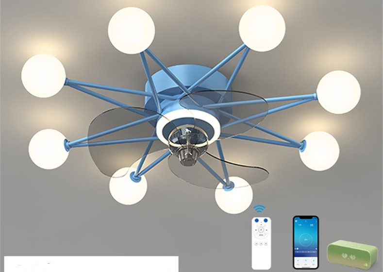Nordic Ceiling Fan Lights Living Room Dining Room Full Of Stars NatalizHomeShop