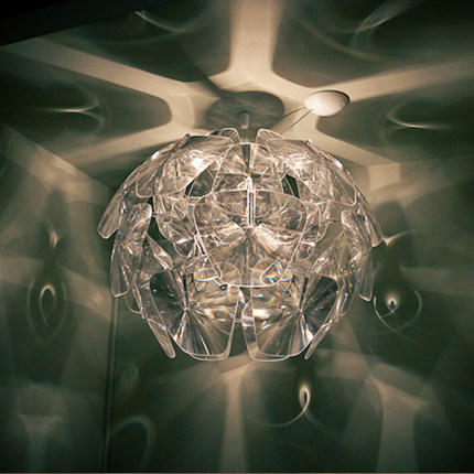 LED Acrylic Living Room Apple Chandelier CJ
