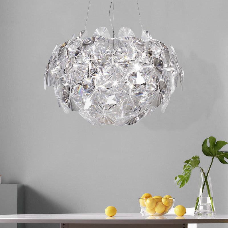 LED Acrylic Living Room Apple Chandelier CJ
