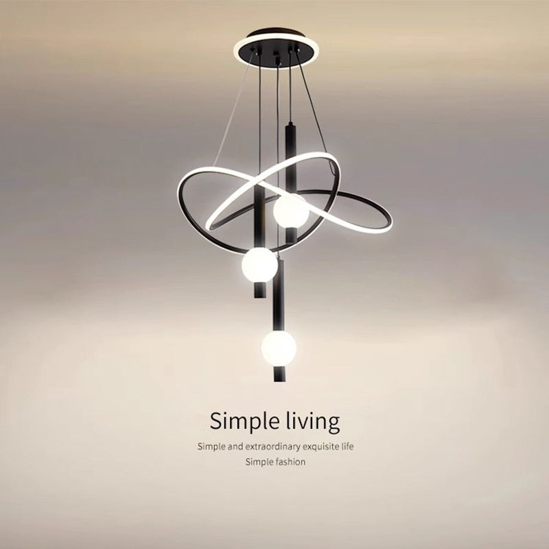 Lollipop Chandelier Bedroom Light Home Indoor Chandelier Pendant Lamp CJ