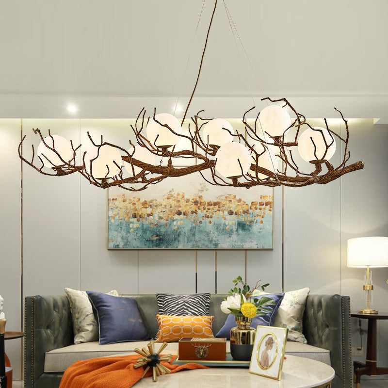 Creative Personality Clothing Store Tea Art Window Chandelier CJ