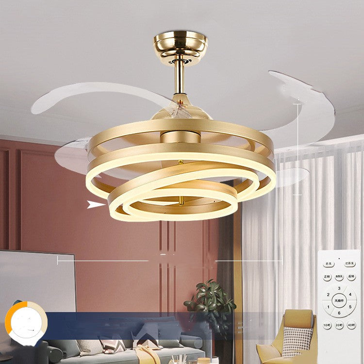 Household Living Room Bedroom Lights With Electric Fans And Chandeliers NatalizHomeShop