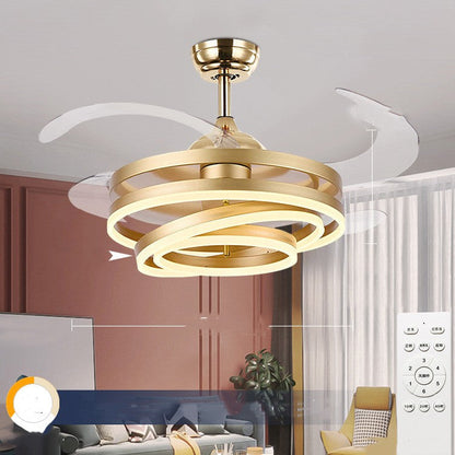 Household Living Room Bedroom Lights With Electric Fans And Chandeliers NatalizHomeShop